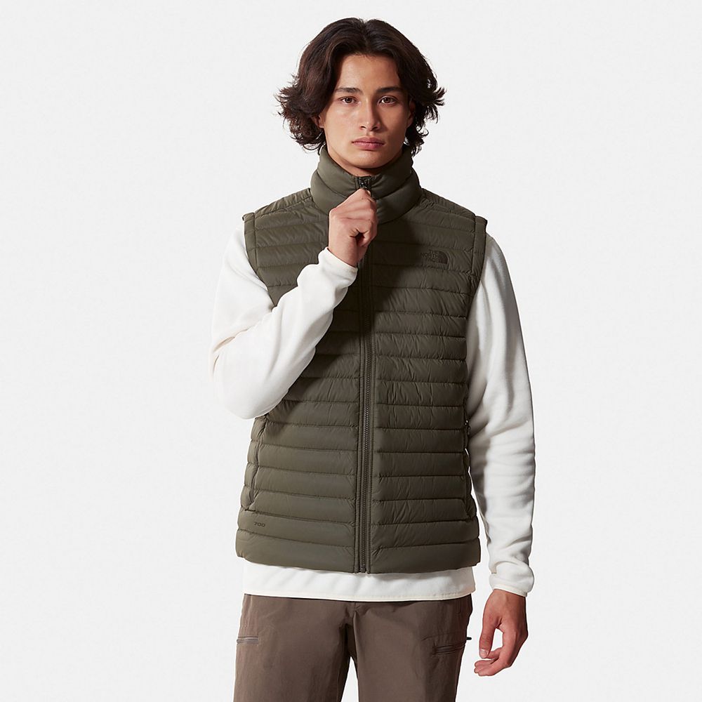 The North Face Vests Mens Australia - The North Face Stretch Green Hiking (RQY-738641)